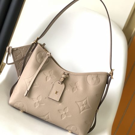 LV CarryAll PM Monogram Empreinte Leather Women Handbag 10A Mirror Version - Image 3