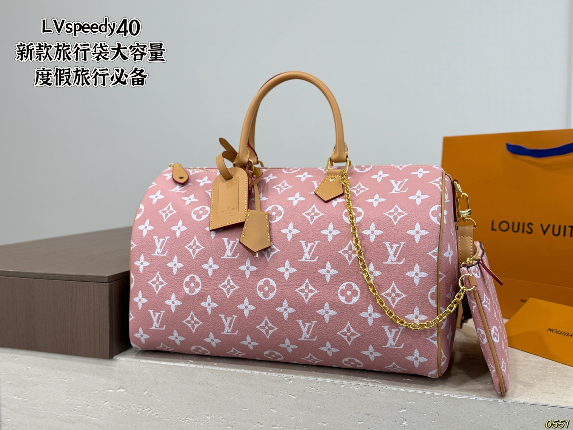 LV Speedy 40 Bag - Image 2