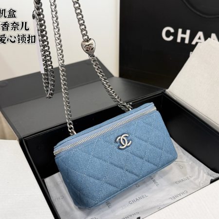 Chanel Box Bag Cosmetic Bag - Image 3