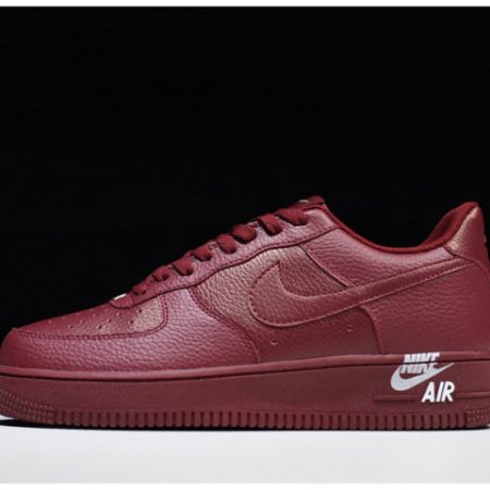 Nike Air Force 1 Low 07 LTHR Sail Team Red AJ7280-600