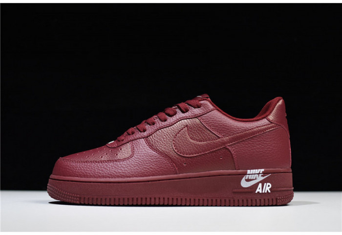 Nike Air Force 1 Low 07 LTHR Sail Team Red AJ7280-600 - Image 1
