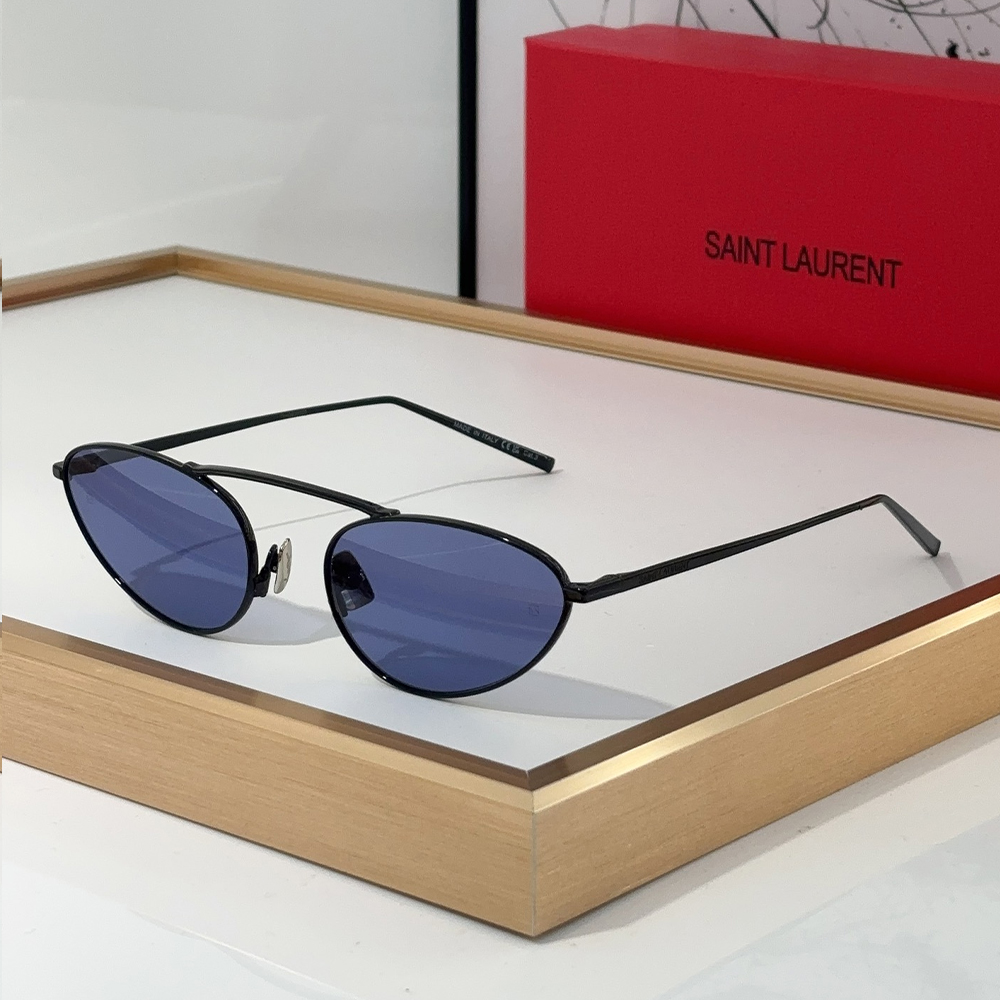 Saint Laurent YSL Metal Blackout anti-UV Sunglasses Top Quality - Image 1