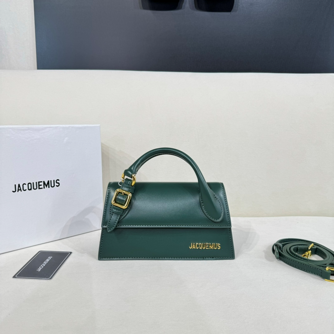 Jacquemus Le chiquito Leather Shoulder Handbag - Image 4