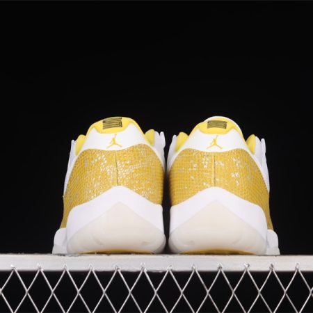 Air Jordan AJ11 Low SE "Yellow Snakeskin" AH7860-107 - Image 6