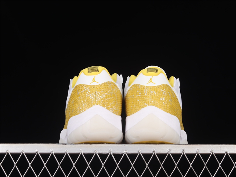 Air Jordan AJ11 Low SE "Yellow Snakeskin" AH7860-107 - Image 6