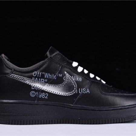 OFF-WHITE x Nike Air Force 1 07 Low Black AV5210-001 - Image 19