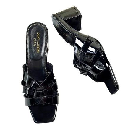 Saint Laurent Nu Pieds Slide Heels