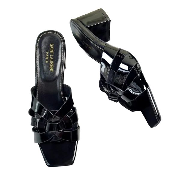 Saint Laurent Nu Pieds Slide Heels
