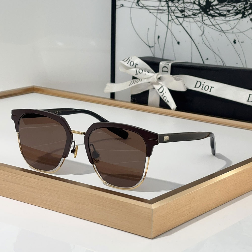 Dior  Plate Frame Elegant And Beautiful  sunglasses Top quality - Image 1