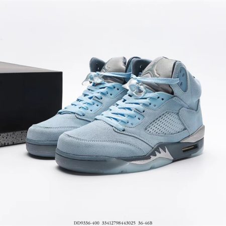 WMNS AIR JORDAN 5 RETRO BLUE BIRD DD9336-400 - Image 9