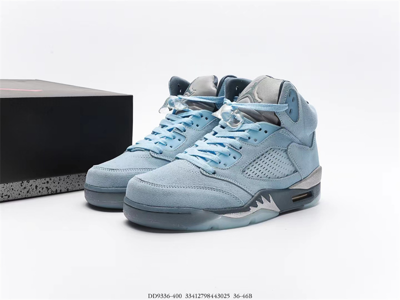 WMNS AIR JORDAN 5 RETRO BLUE BIRD DD9336-400 - Image 9