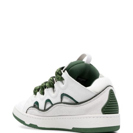 Lanvin LEATHER CURB SNEAKERS - Image 3