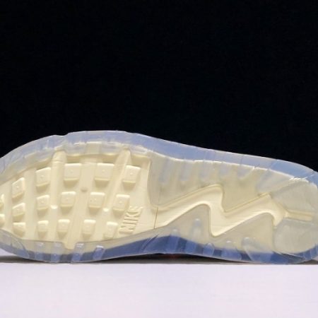 OFF-WHITE x Nike Air Max 90 Sail Muslin Virgil Abloh AA7293-100 - Image 3
