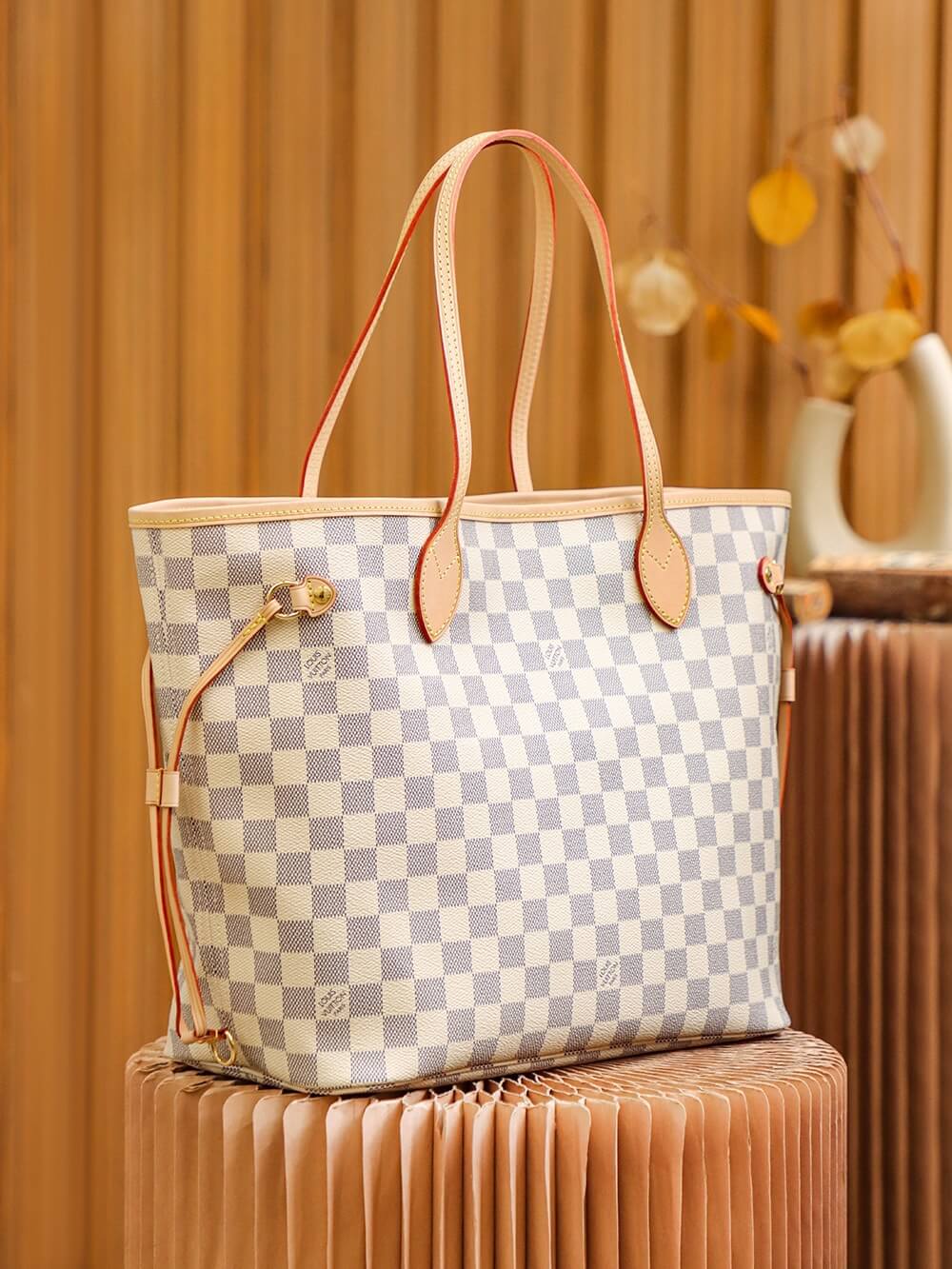 LV Neverfull MM Bag Mirror Version - Image 5