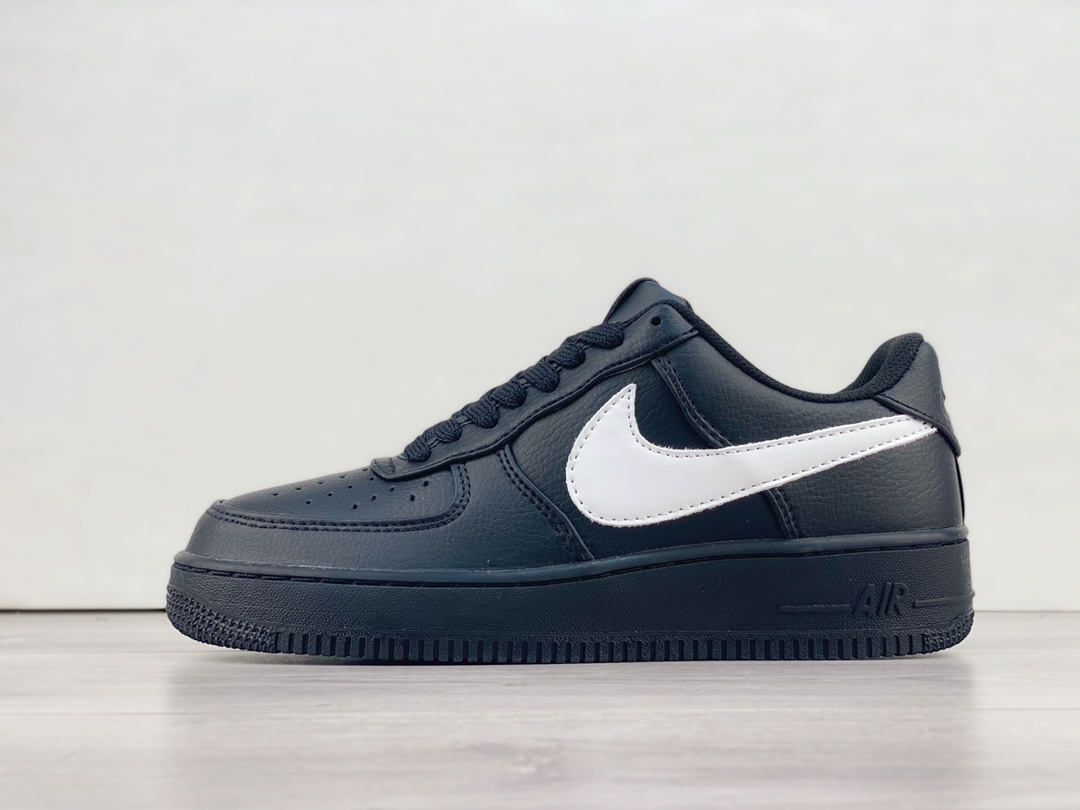 Nike Air Force Black White - Image 3