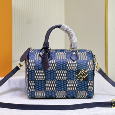 LV  Speedy 25 Checkerboard Shoulder Bag Handbag - Image 9