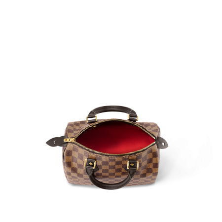 LV Speedy 25 Damier Ebene Women Handbag - Image 4