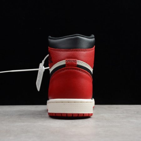 Air Jordan 1 Retro High OG Bred Toe 555088-610 - Image 3