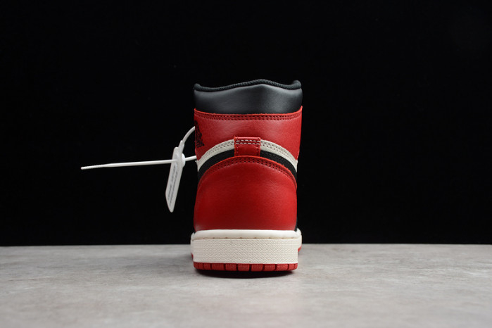 Air Jordan 1 Retro High OG Bred Toe 555088-610 - Image 3