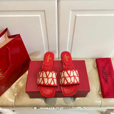 Valentino Everything Fits Comfortably Slide Sandal - Image 3