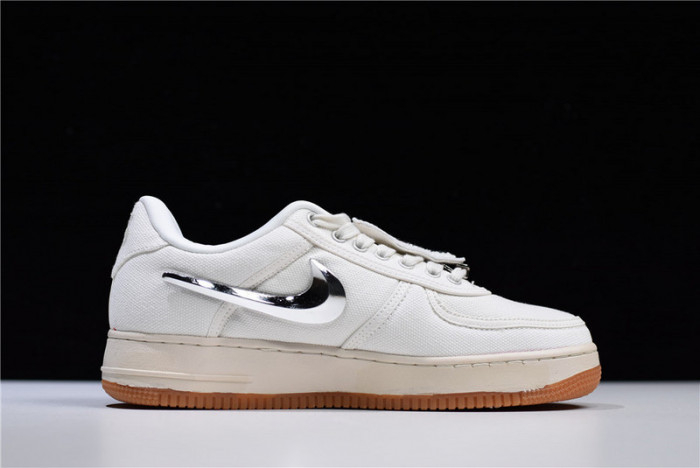Travis Scott Nike Air Force 1 Low Sail AQ4211-101 - Image 4
