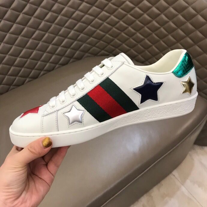 Gucci Ace Home Classic Star Low-Top Casual Shoes - Image 5