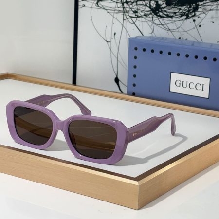 Gucci  Fashion mirror leg Logo  sunglasses Top quality - Image 2