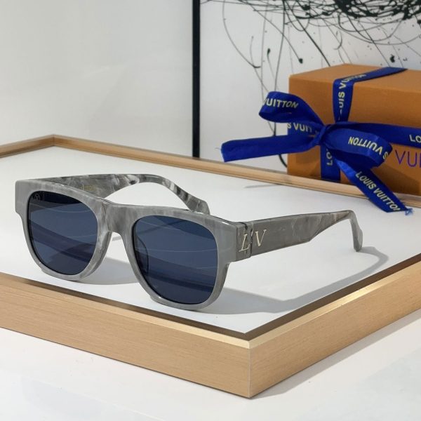 LV Mirror Leg Logo identification sunglasses Top quality