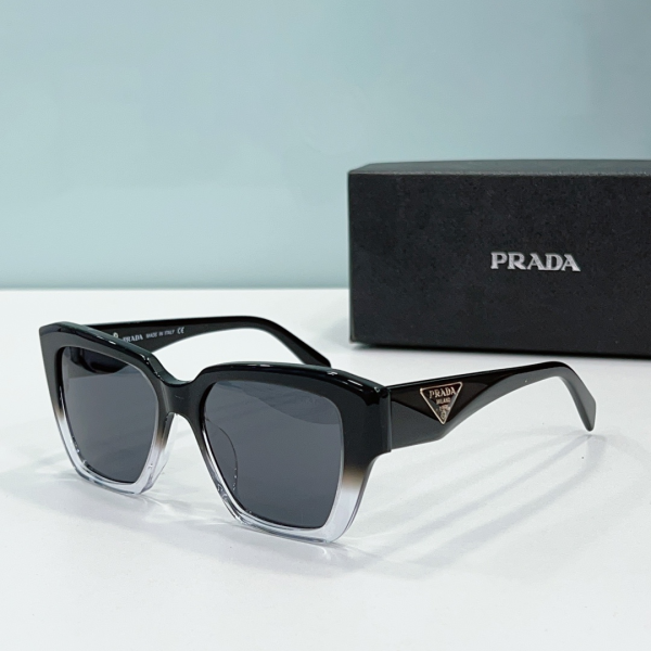 Prada  Classical stereogram  sunglasses Top quality