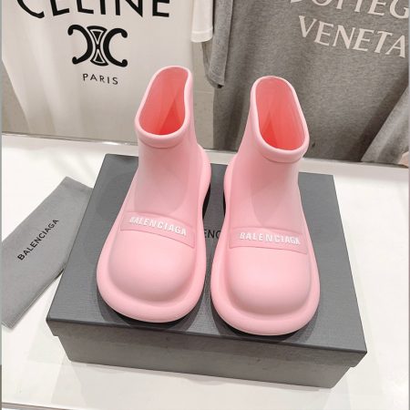 Balenciaga round Toe Rain Boots Slide Sandal - Image 3