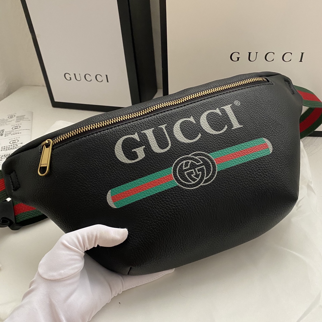 Gucci Leather Waist Bag - Image 6