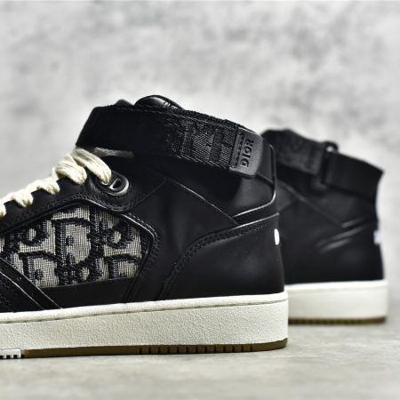 Dior B27 Sneakers High-Top Black (AA Version) - Image 6