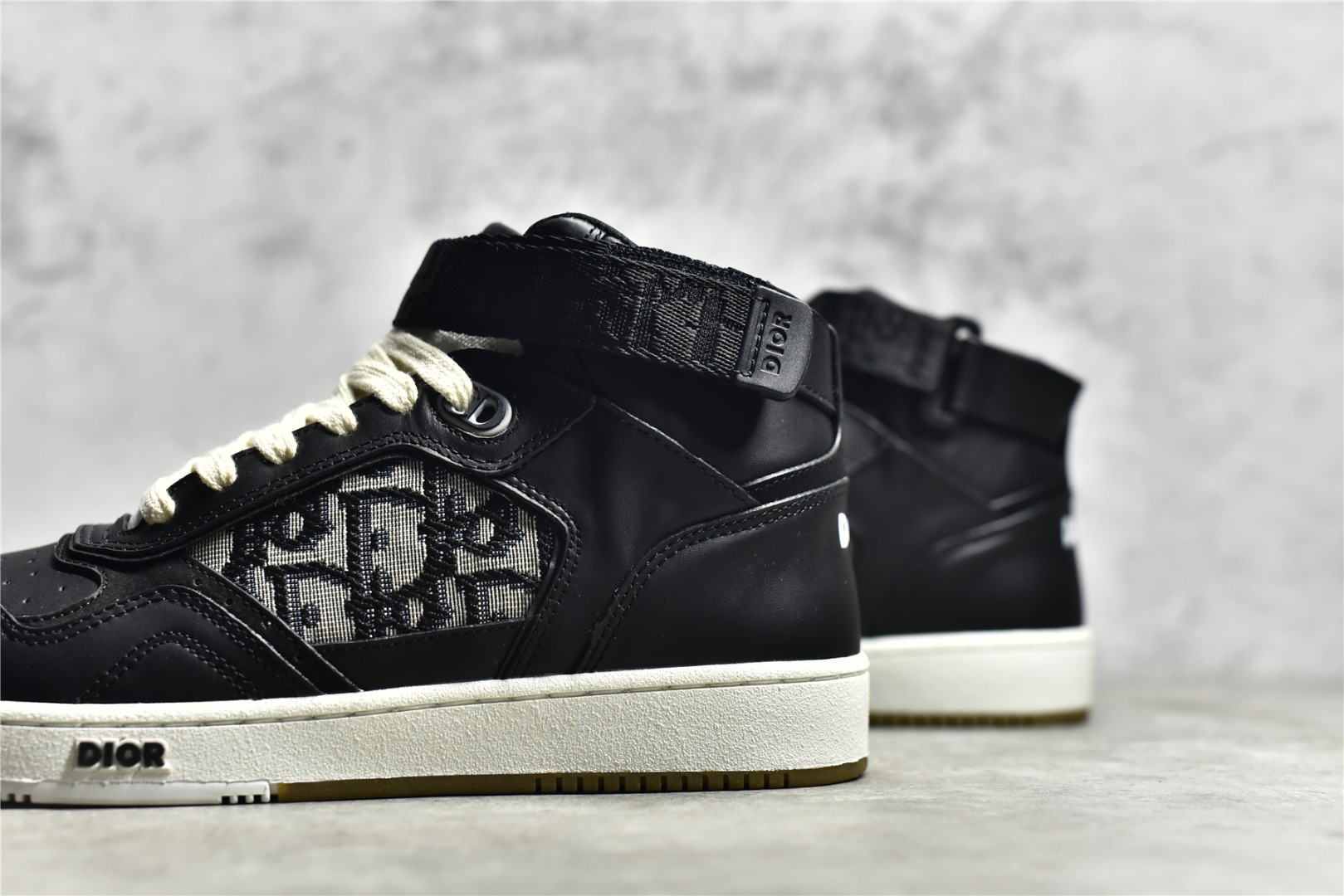 Dior B27 Sneakers High-Top Black (AA Version) - Image 6