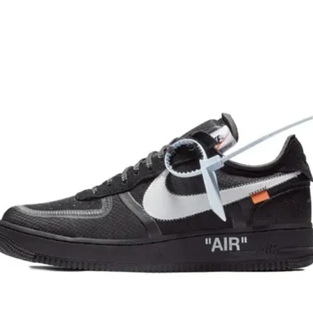 OFF-WHITE x Air Force 1 Low Black White 2.0 - Image 1