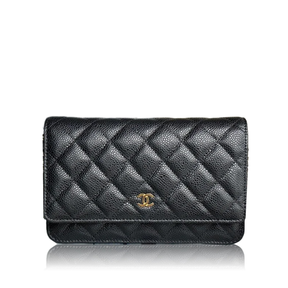 Chanel Classic Wallet on Chain Quilted Caviar - Image 1