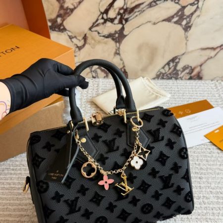 LV Petite Malle Monogram Empreinte Bag 10A - Image 3