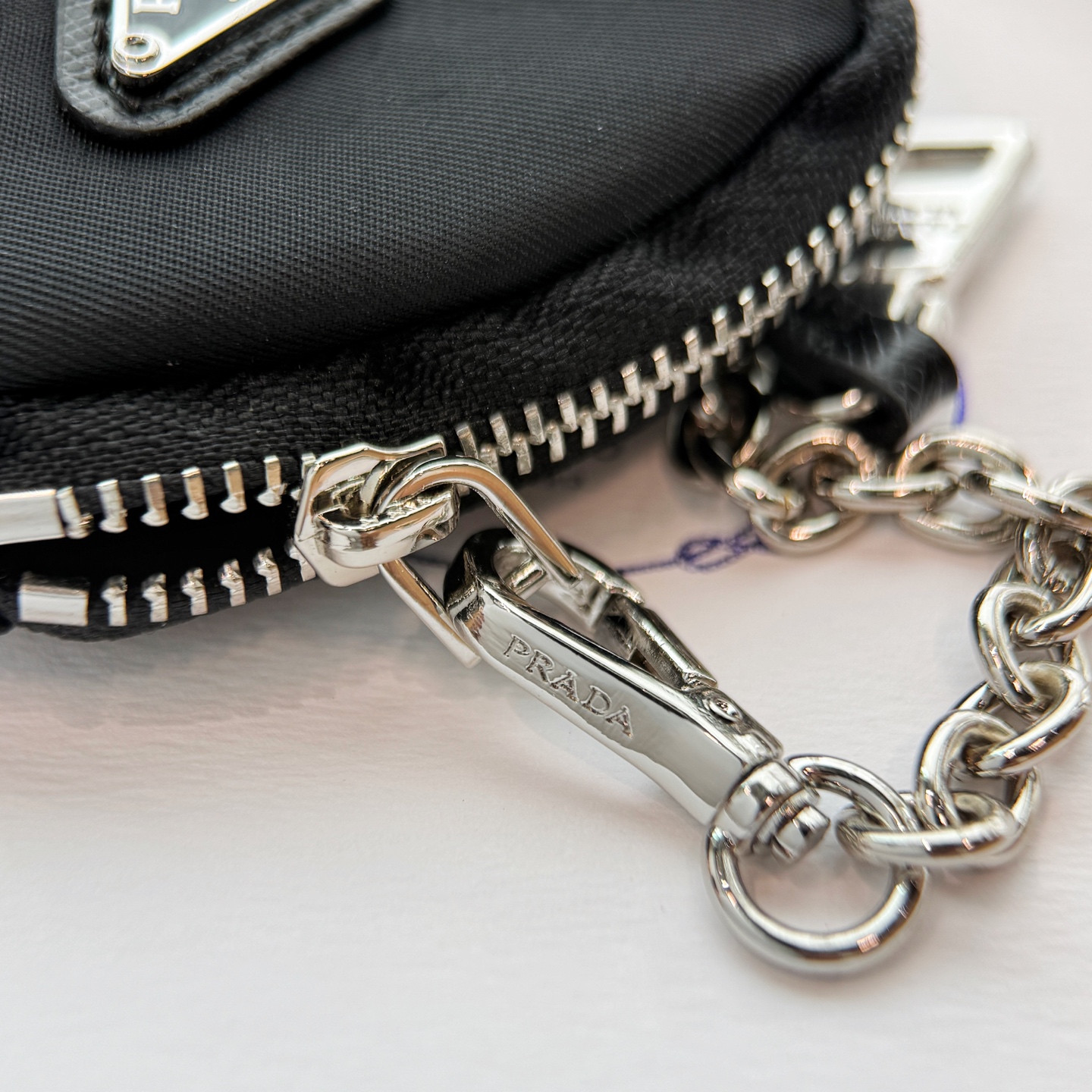 Prada Keychain Pouch - Image 3