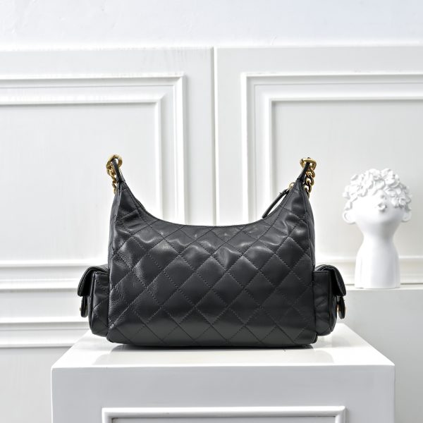 Chanel 25C Quilted Trendy Hobo Bag