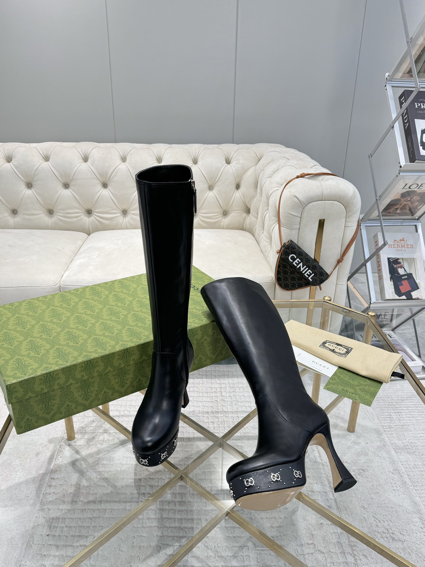 Cucci Runway Boots - Image 7