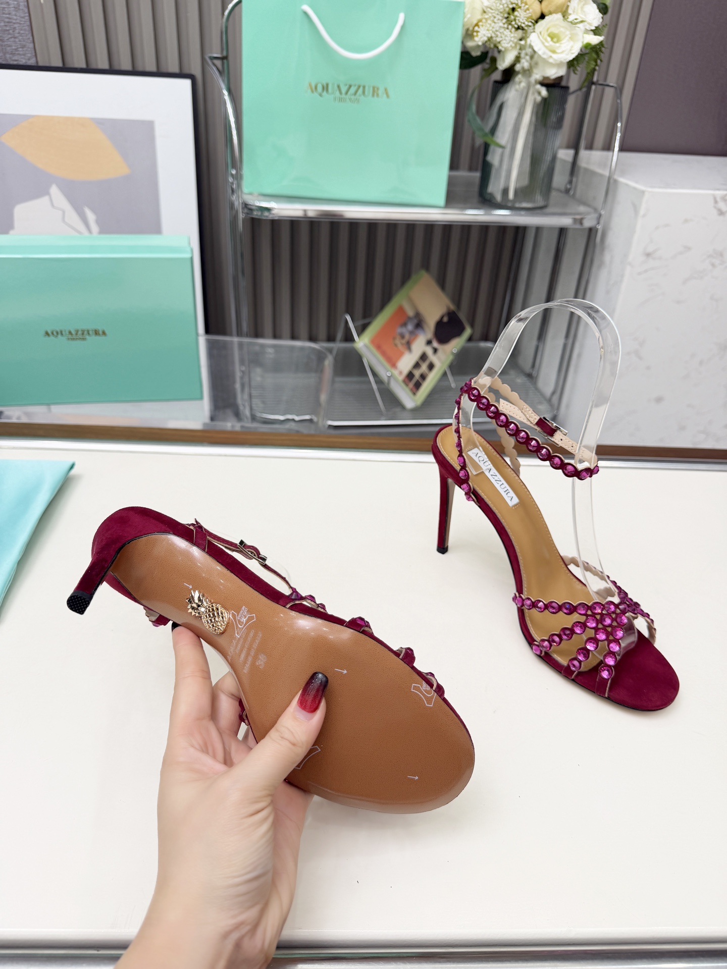 Aquazzura Gatsby Sling Pumps - Image 18