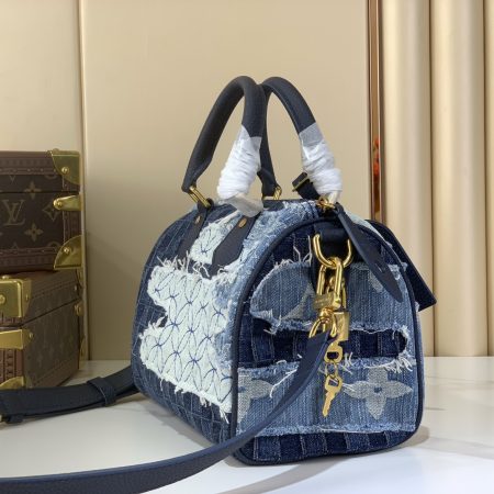 LV X Nigo Sac Speedy Bandoulière 25 Bag - Image 3