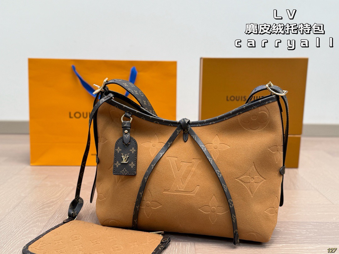 LV Carryall Tote Bag - Image 4