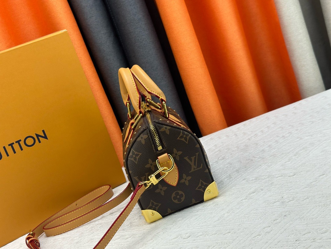 LV Speedy Trunk 20 Monogram Canvas Bag - Image 10