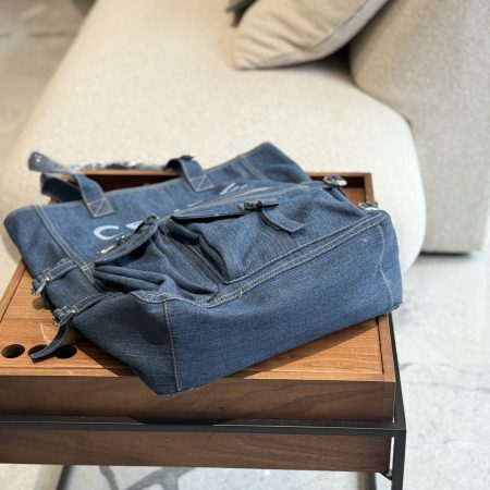 Celine Denim Tote Bag - Image 6