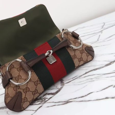 Gucci Horsebit Chain Shoulder Bag - Image 8