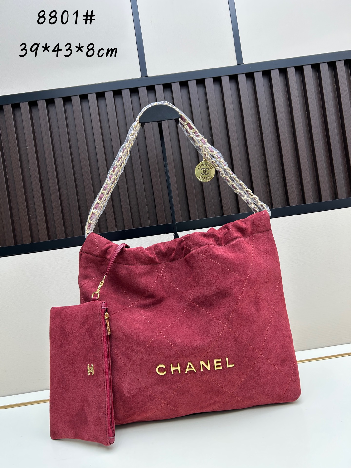Suede 22 Shopping Bag - Image 2