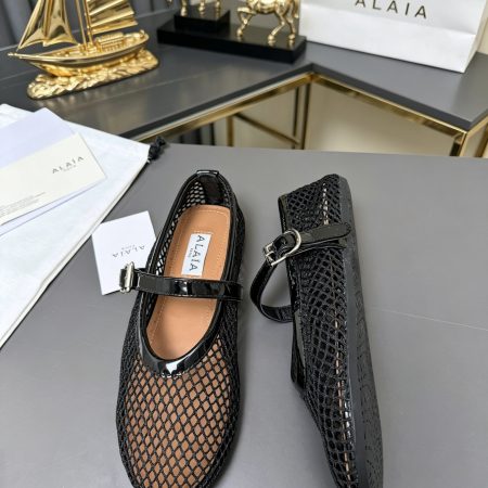 Alaya Flat Ballet Tulle Shoes with Rhinestone Accents - Image 7