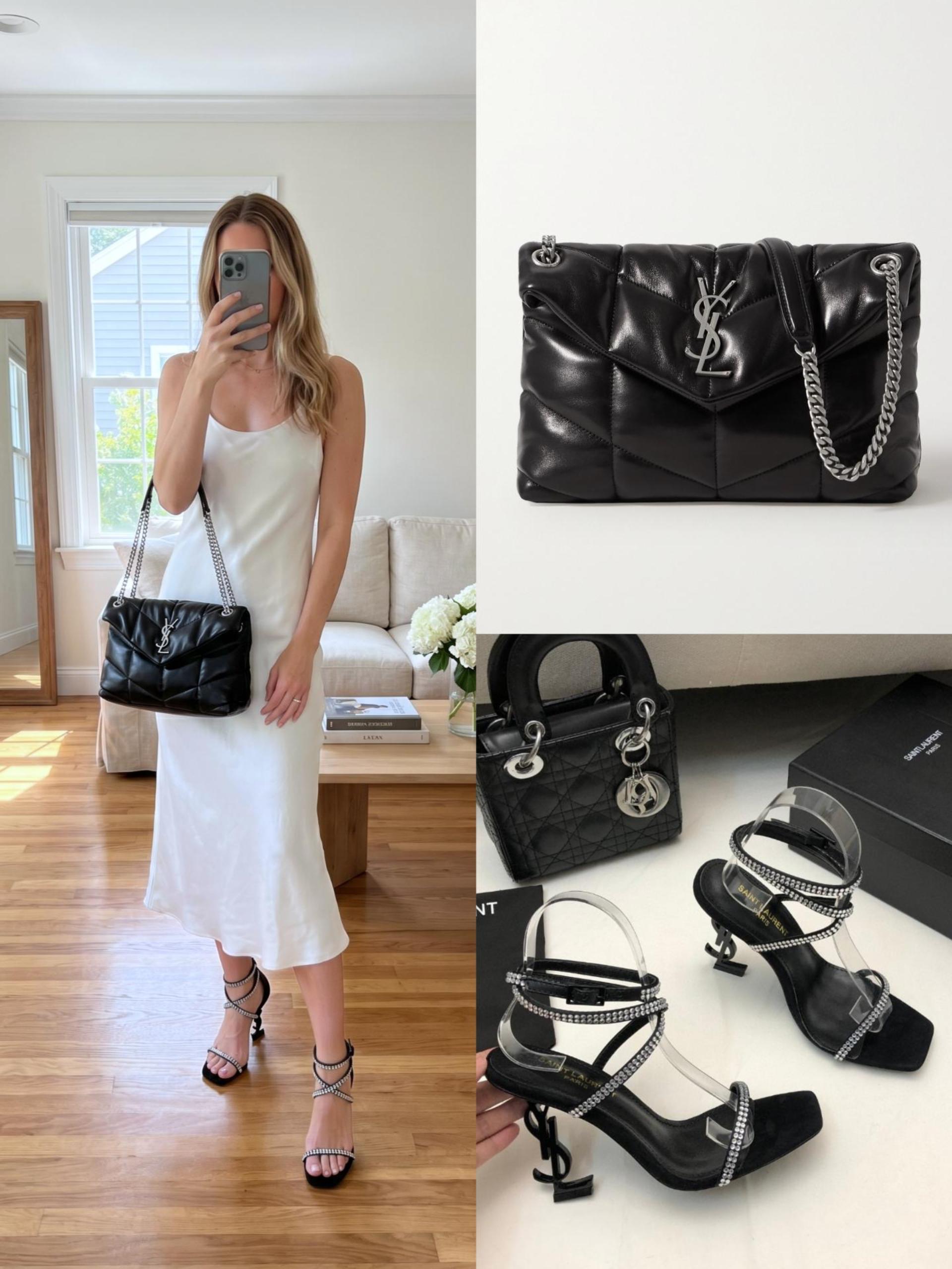 YSL Shoes & Bag Set - Image 1