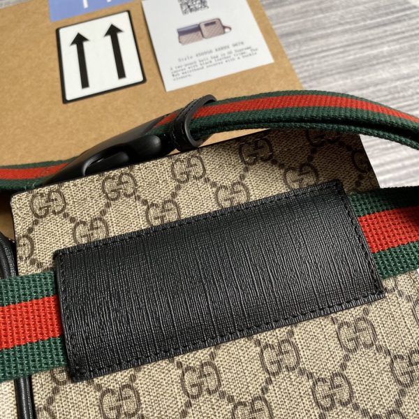 Gucci Belt Bag GG Supreme Web Waist Strap