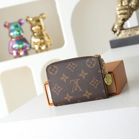 LV Coated Canvas Coin Purse